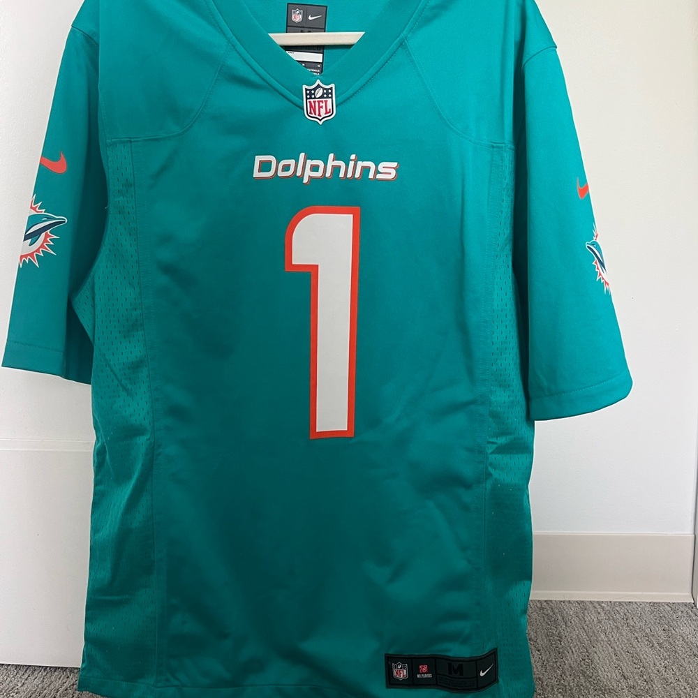 Miami Dolphins Teal Jersey